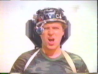 [Hammer enjoying the violent programming]