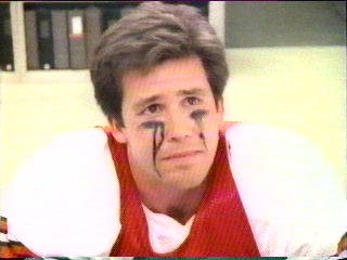 [Overman with eye-black running down his face]