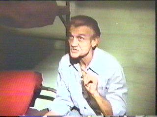 [Clive talking tough to Sledge]