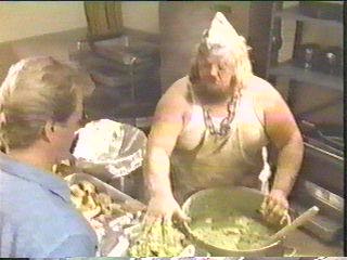 [Hammer receiving his meal]