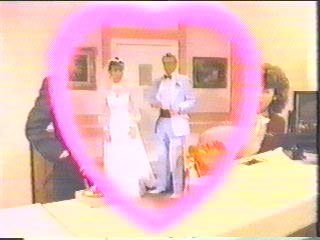 [Hammer and Doreau in their honeymoon suite]