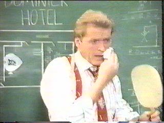 [Sledge fanning himself as he speaks]