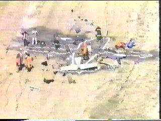 [the site of the plane crash]