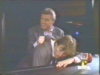 [Sledge picking up contaminated man]