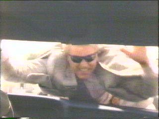 [Sledge looking through the windshield]